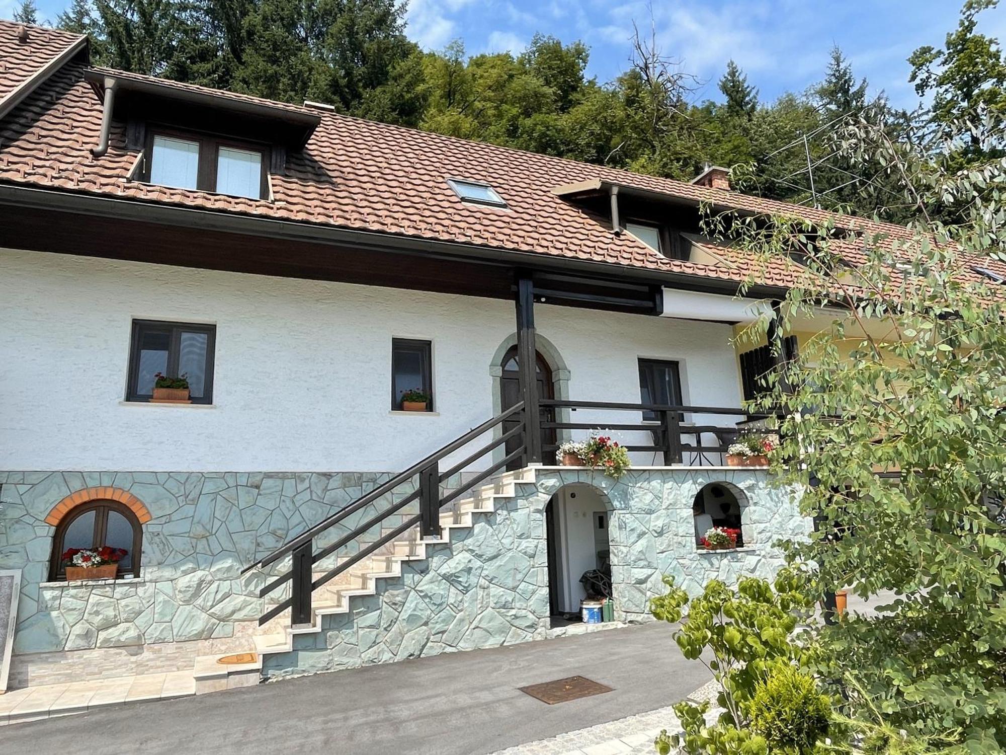 Apartament Ami'S House Castle View Bled Zewnętrze zdjęcie